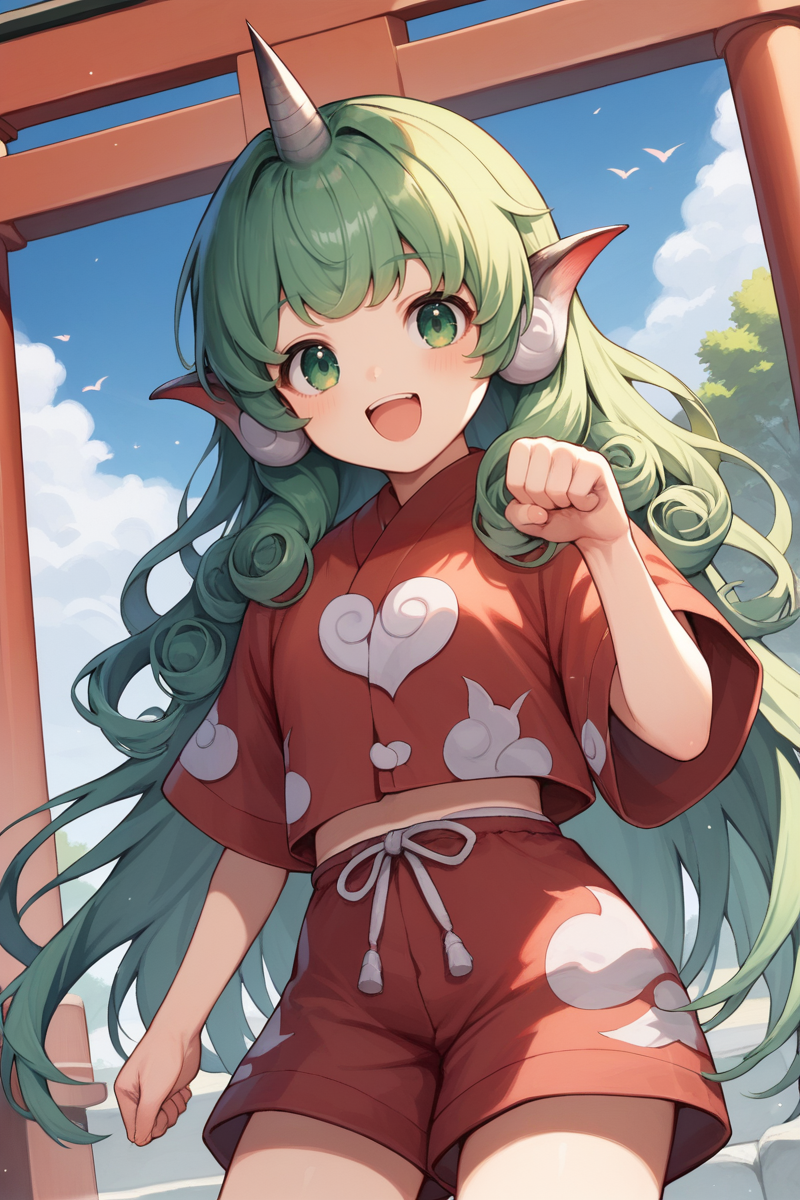 24602-3164494502-score_9, score_8_up, score_8, score_9, 1 girl,  source_anime,  _lora_komano_aunn_pony-10_1_ komano aunn, green hair, happy, curl.png